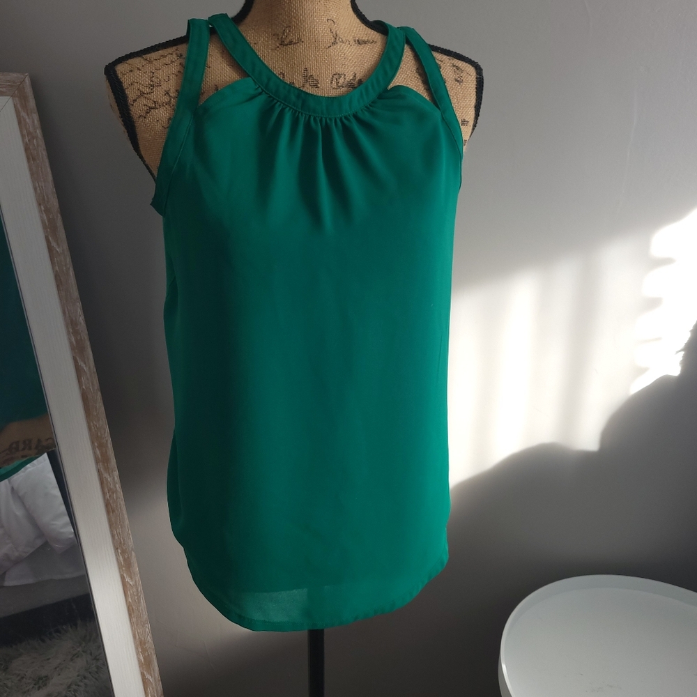 Halter Emerald Express Top
